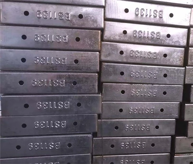 scaffolding metal plank